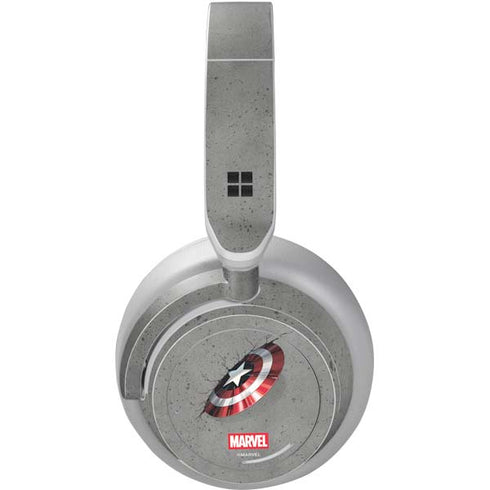 Marvel Captain America Shield Break Surface Headphones Skin