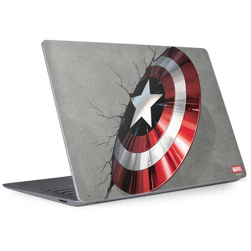 Marvel Captain America Shield Break Surface Laptop 3 13.5in Skin