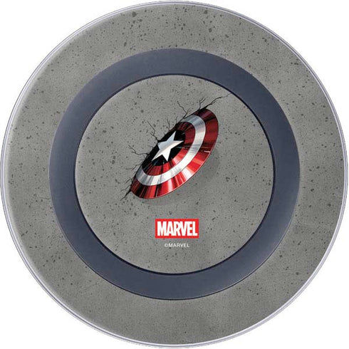 Marvel Captain America Shield Break Wireless Charger Skin