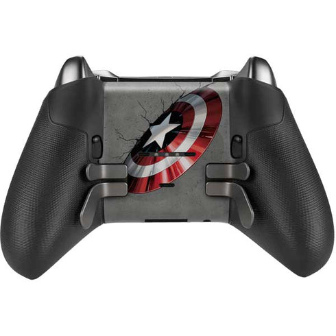 Marvel Captain America Shield Break Xbox Elite Wireless Controller Series 2 Skin