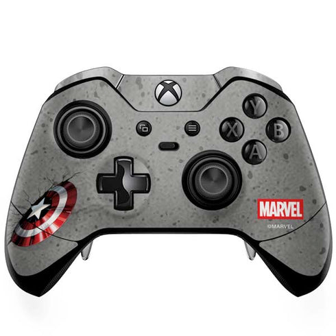 Marvel Captain America Shield Break Xbox One Elite Controller Skin