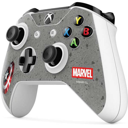 Marvel Captain America Shield Break Xbox One S All-Digital Edition Bundle Skin