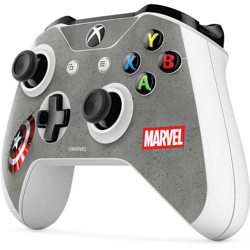 Marvel Captain America Shield Break Xbox One S Controller Skin