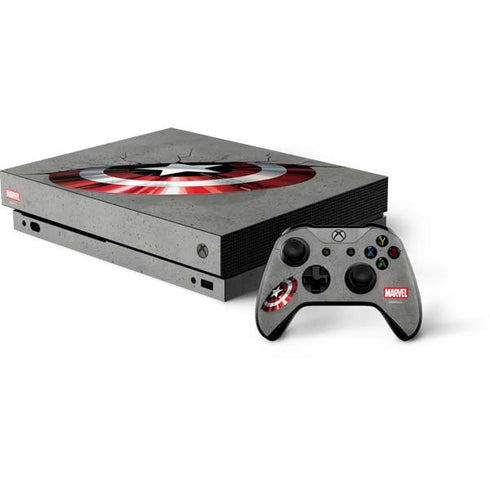 Marvel Captain America Shield Break Xbox One Skins