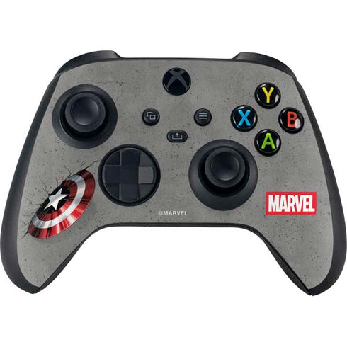Marvel Captain America Shield Break Xbox Series X Controller Skin