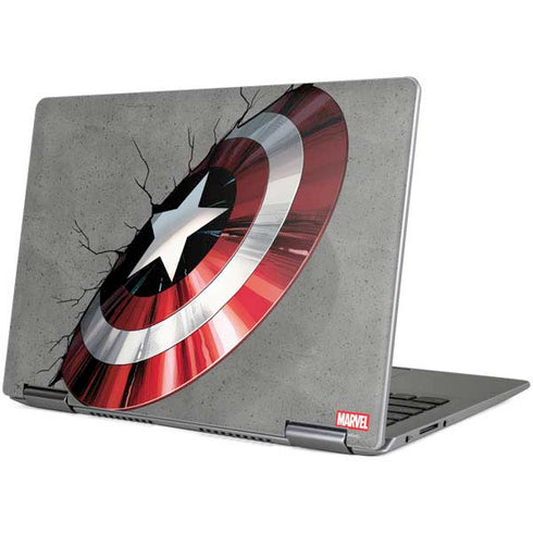 Marvel Captain America Shield Break Yoga 710 14in Skin