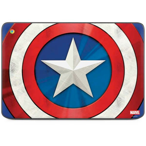 Marvel Captain America Shield HP Chromebook Skin