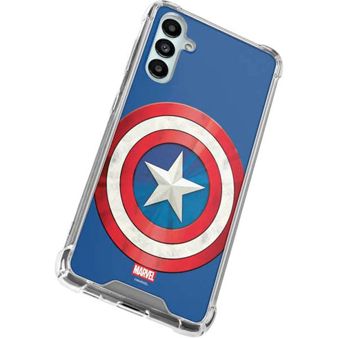 Marvel Captain America Shield Galaxy A14 5G Clear Case