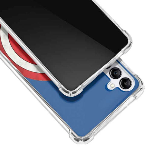 Marvel Captain America Shield Galaxy A14 5G Clear Case
