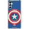 Marvel Captain America Shield Galaxy A15 5G Clear Case