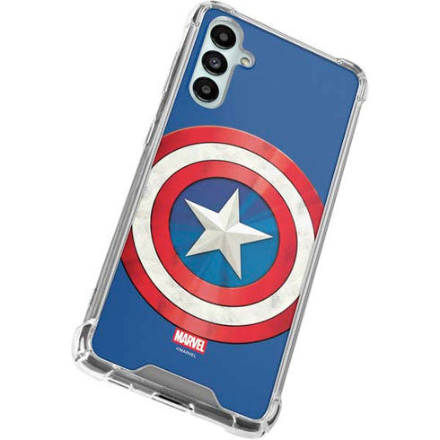 Marvel Captain America Shield Galaxy A15 5G Clear Case