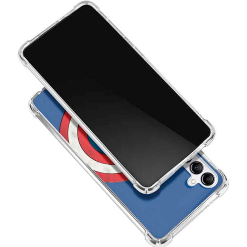 Marvel Captain America Shield Galaxy A15 5G Clear Case