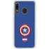 Marvel Captain America Shield Galaxy A20 Clear Case