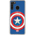 Marvel Captain America Shield Galaxy A21 Clear Case
