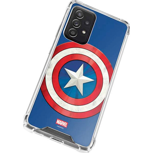 Marvel Captain America Shield Galaxy A52 5G Clear Case