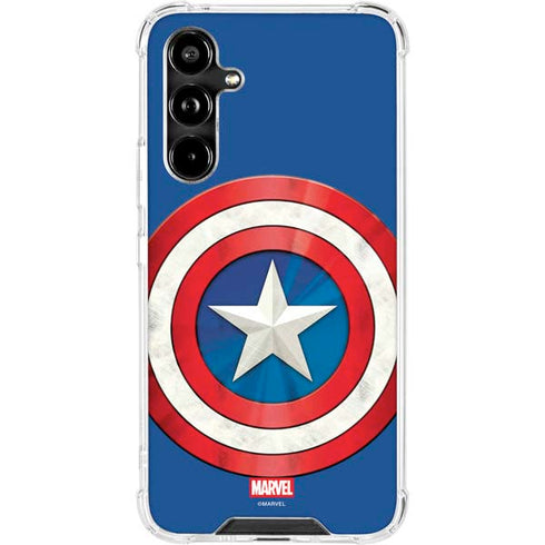Marvel Captain America Shield Galaxy A54 5G Clear Case