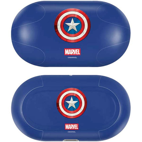 Marvel Captain America Shield Galaxy Buds Plus Skin