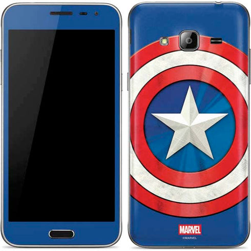 Marvel Captain America Shield Galaxy J3 Skin