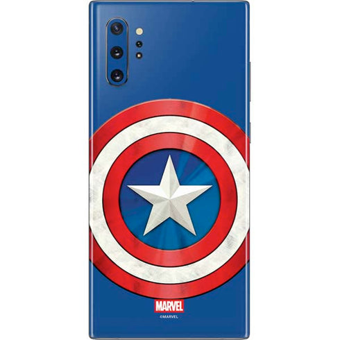 Marvel Captain America Shield Galaxy Note 10 Plus Skin