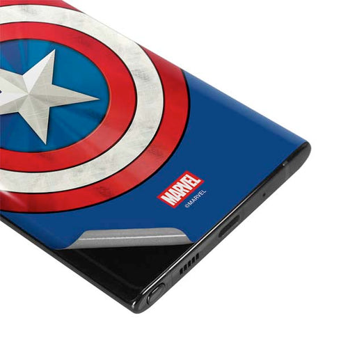 Marvel Captain America Shield Galaxy Note 10 Skin