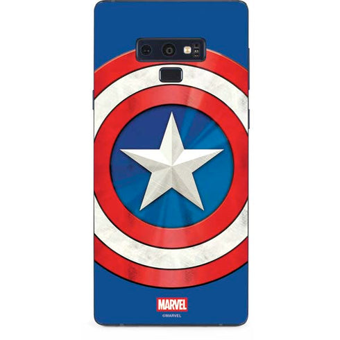 Marvel Captain America Shield Galaxy Note 9 Skin