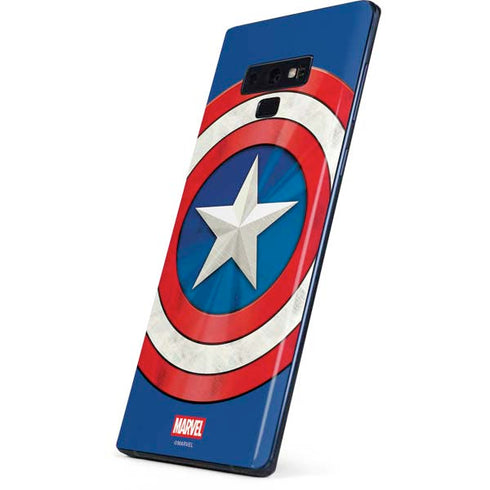 Marvel Captain America Shield Galaxy Note 9 Skin