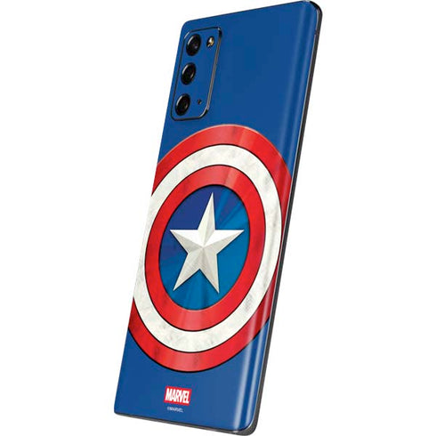 Marvel Captain America Shield Galaxy Note20 5G Skin