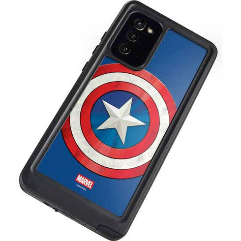Marvel Captain America Shield Galaxy Note20 5G Waterproof Case