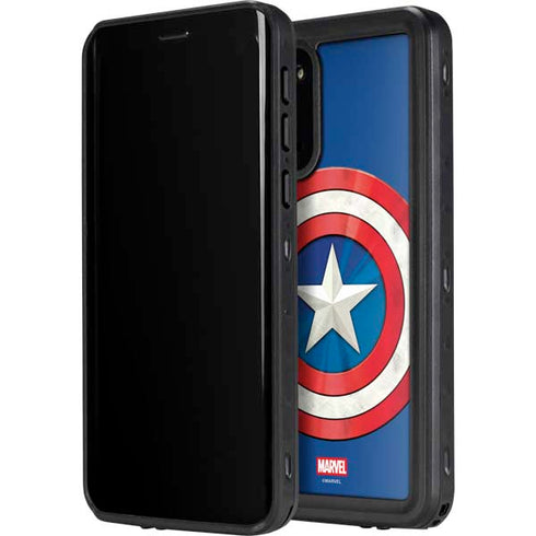 Marvel Captain America Shield Galaxy S20 Plus Waterproof Case