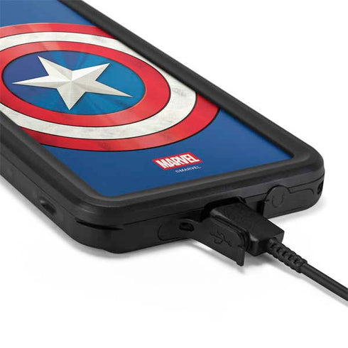 Marvel Captain America Shield Galaxy S20 Plus Waterproof Case