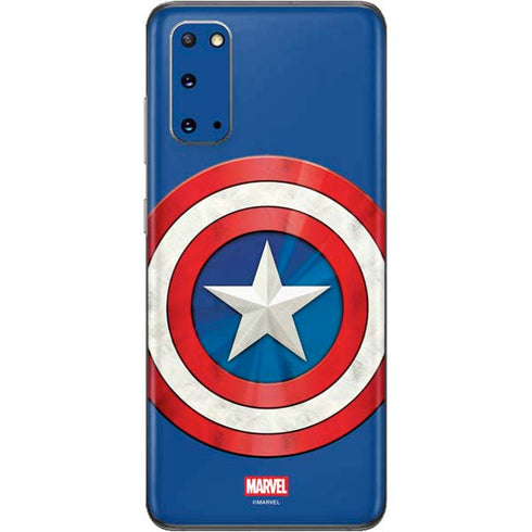 Marvel Captain America Shield Galaxy S20 Skin