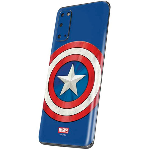 Marvel Captain America Shield Galaxy S20 Skin