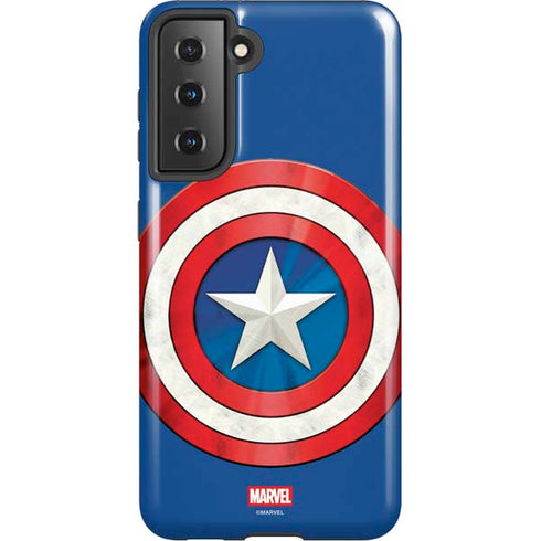 Marvel Captain America Shield Galaxy S21 5G Pro Case