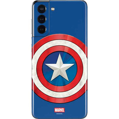 Marvel Captain America Shield Galaxy S21 5G Skin