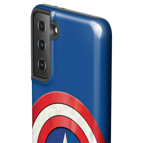 Marvel Captain America Shield Galaxy S21 FE Pro Case