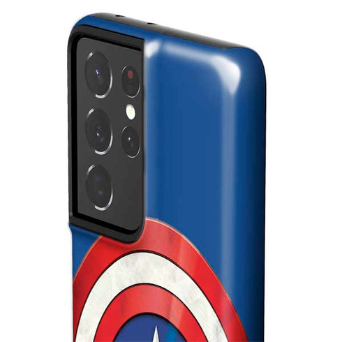Marvel Captain America Shield Galaxy S21 Ultra 5G Pro Case
