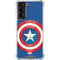 Marvel Captain America Shield Galaxy S22 Clear Case