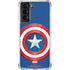Marvel Captain America Shield Galaxy S22 Clear Case