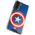Marvel Captain America Shield Galaxy S22 Plus Clear Case