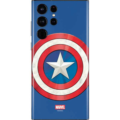 Marvel Captain America Shield Galaxy S22 Ultra Skin