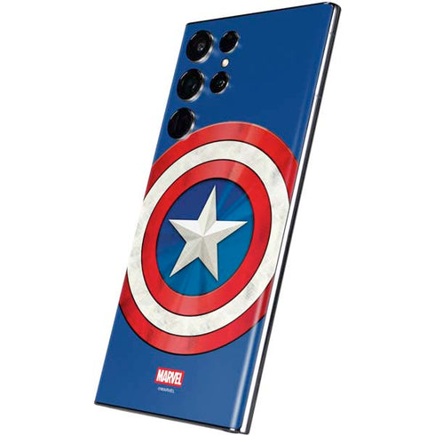 Marvel Captain America Shield Galaxy S22 Ultra Skin