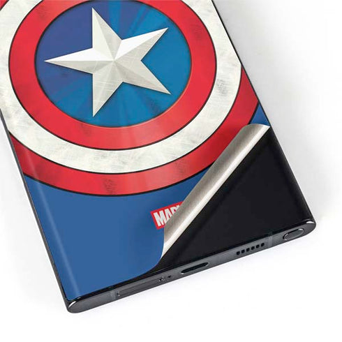Marvel Captain America Shield Galaxy S22 Ultra Skin