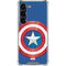 Marvel Captain America Shield Galaxy S23 Clear Case