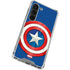 Marvel Captain America Shield Galaxy S23 Clear Case