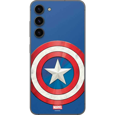 Marvel Captain America Shield Galaxy S23 FE Skin