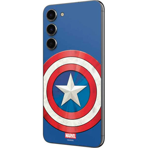 Marvel Captain America Shield Galaxy S23 Plus Skin