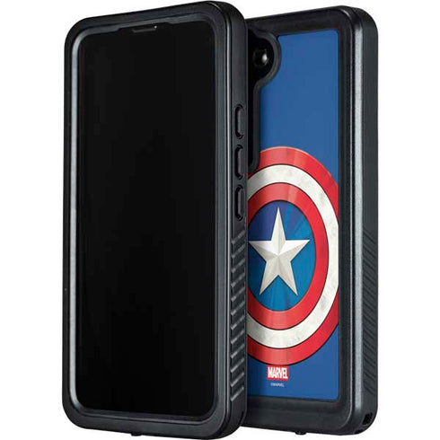 Marvel Captain America Shield Galaxy S23 Plus Waterproof Case