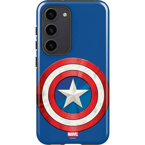 Marvel Captain America Shield Galaxy S23 Pro Case