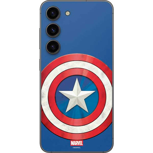 Marvel Captain America Shield Galaxy S23 Skin