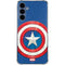 Marvel Captain America Shield Galaxy S24 Clear Case